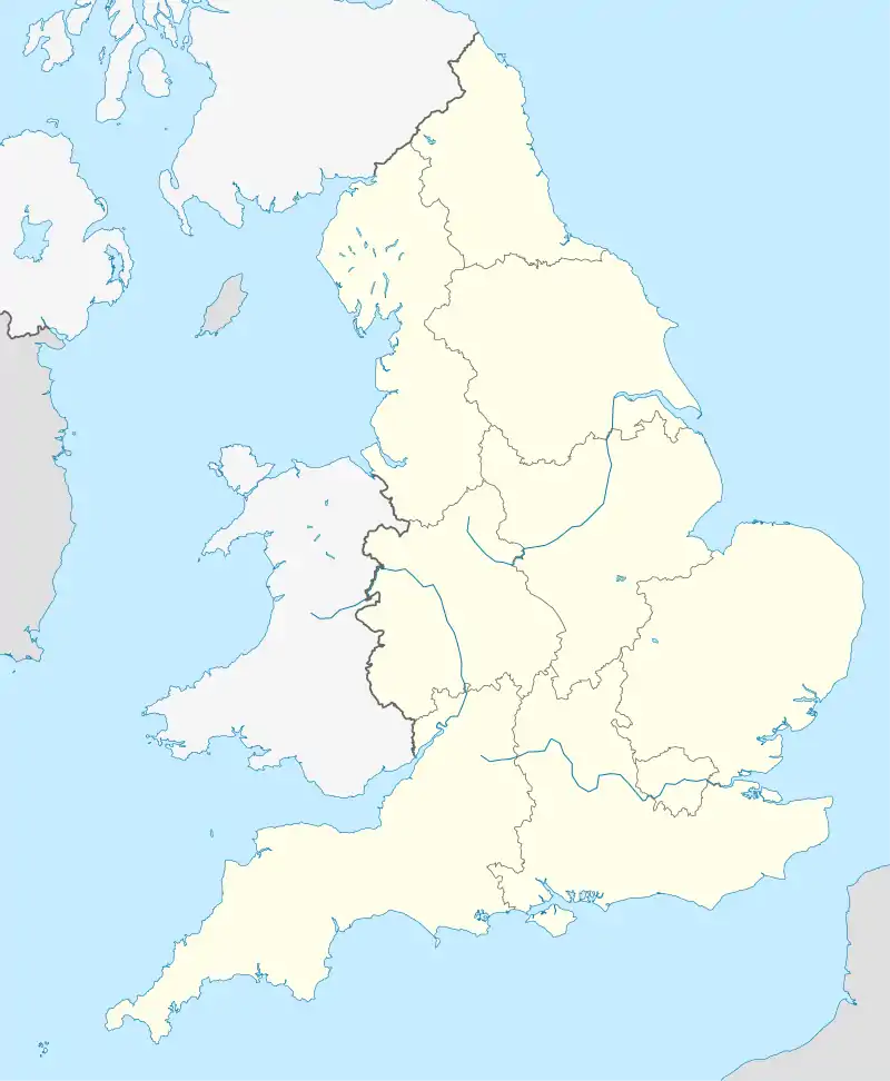 Nottingham is located in England