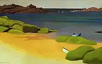 The Bay of Trégastel (1917)