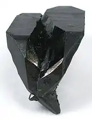 Twinned Ferberite, Tazna Mine, Atocha-Quechisla District, Nor Chichas Province, Potosí Department, Bolivia. 4.8 x 4.0 x 3.6&nbsp;cm.