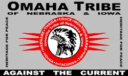 Flag of Omaha Reservation