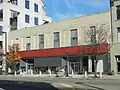 Former F. W. Woolworth, now StanleyMorgan-SmithBarney-VaxServe, at 423-429 Lackawanna Ave, Scranton, PA. 25 November 2011.