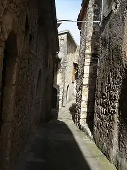 A view in upper Fontana Liri.