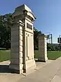 Former entrance from North Avenue