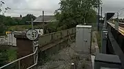 Former island line at Northallerton station