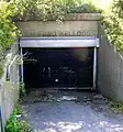 The outside entrance to Battery Kellogg Pit B