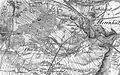 Map of Oberreit with Herrnhut, around 1845