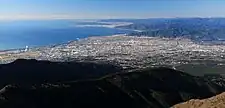 Fuji City from the peak