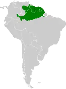 Map of range