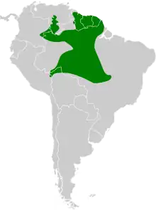 Map of range