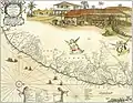 Georg Marcgrave – Map of Pernambuco including Itamaracá, 1643