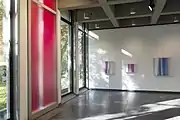Part of the Spatial installation  Title "Anscheinend", 2015, Clemens Sels Museum Neuss, Mixed Media  177 x 67 x 8,5 inches