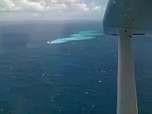 Image 31The Shen Neng 1 aground on the Great Barrier Reef, 5 April 2010 (from Environmental threats to the Great Barrier Reef)