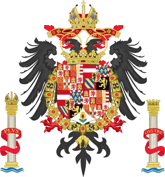 Coat of Arms of The Holy Roman Empire Under Charles V