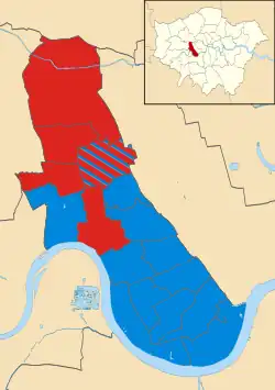 2006 results map