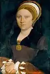 Tudor partlet, c. 1540–43