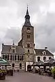 Front of the tower.