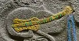 Hittite lute colorized