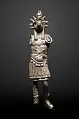 Horus as emperor; 2nd century; bronze; height: 26.5 cm; Louvre