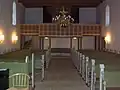 Nave and organ loft