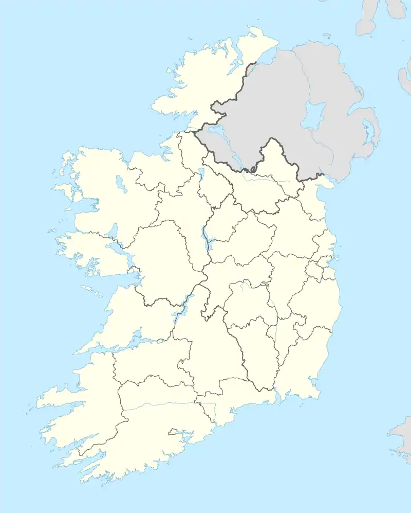 Tynagh is located in Ireland