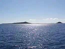 Caja de Muertos island from Ponce.