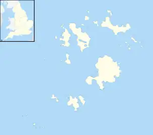 Samson is located in Isles of Scilly