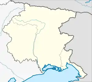 Moruzzo is located in Friuli-Venezia Giulia