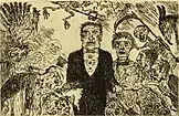 Pride (1904) etching, 9.8 x 15&nbsp;cm., Royal Library of Belgium, Brussels