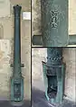Japanese breech-loading swivel gun. Caliber: 47&nbsp;mm, length: 159&nbsp;cm.