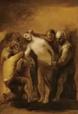 Jesus é despojado das Suas vestes, S.D.