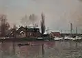 Prairie Saint-Gervais sous la neige, private collection