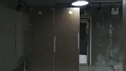 Exhibition board removed by police