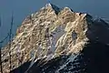 Mount Kidd close-up of East Face