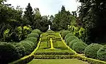 Sacred Heart Hill in St. Michael's Monastery gardens