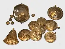 Image 19Artifacts of the hoard from Kumna, Estonia (from Ancient Estonia)