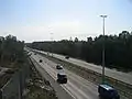 The E 75 in Jakomäki, near Helsinki, Finland