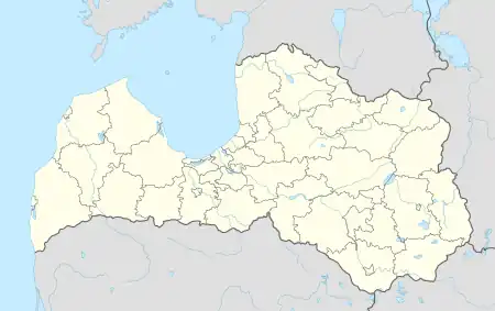 Dundaga is located in Latvia