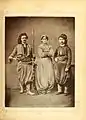 1. Christian burgher from Chania2. Christian horseman from Chania3. Muslim lady from Chania
