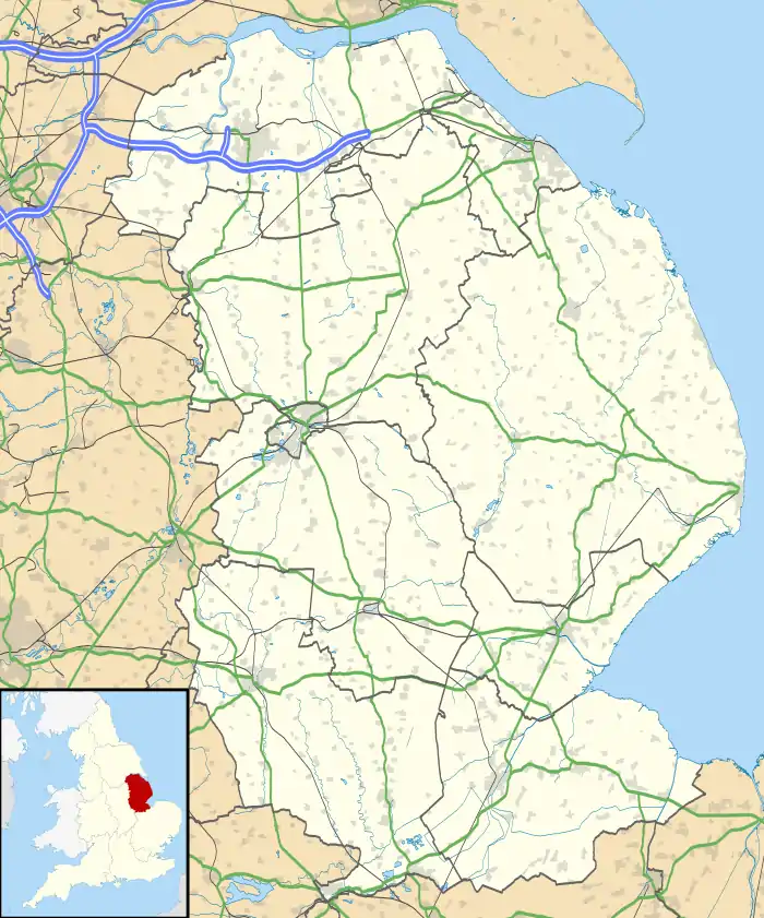 Binbrook is located in Lincolnshire