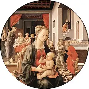 Filippo LippiBartolini Tondo. Diameter 135&nbsp;cm