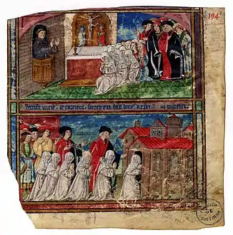 The capitouls of the year 1516-1517 and the institution of the repentations of Sainte-Madeleine, by Mathieu Cochin.
