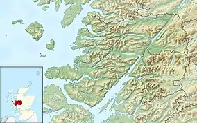Sanday is located in Lochaber