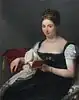 Portrait of a woman, 1814; possibly Hortense de Beauharnais