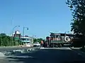 Concord Avenue - the rail line's non-gated and once busiest grade crossing