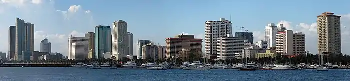 Image 4A skyline view of Manila