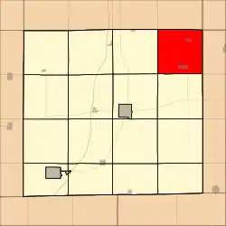 Location in Decatur County