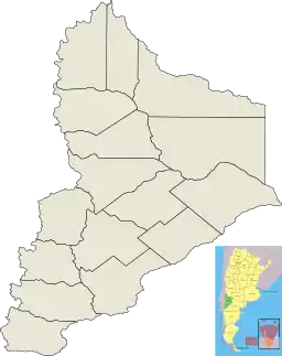 Buta Ranquil is located in Neuquén Province