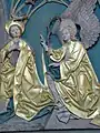 Altar of the Coronation of the Virgin (detail), Gries, Italy, 1475
