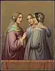 Three virgins, 1849