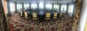 Image 13The meeting room where the first constitution was signed on 2 December 1971 in Dubai. Today it is part of the Etihad Museum. (from History of the United Arab Emirates)